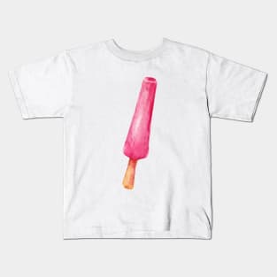 Watercolor ice cream Kids T-Shirt